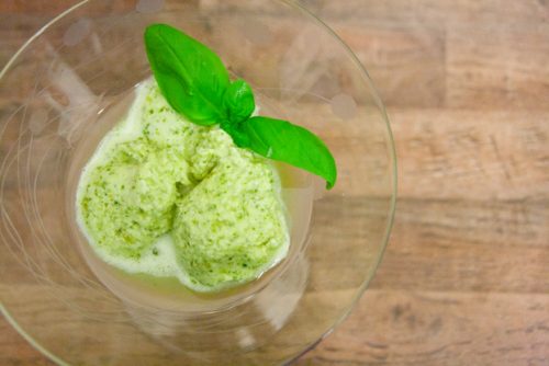 Basilikumsorbet – vanillakitchen